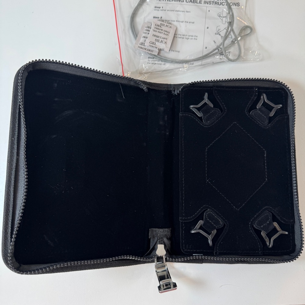 Vaultz Locking Personal Security Case Zippered Tablet iPad‎ Mini Storage